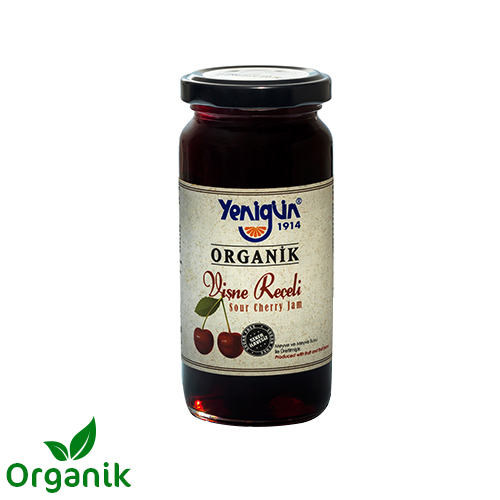 Yenigün Organik Vişne Reçeli (290 g)