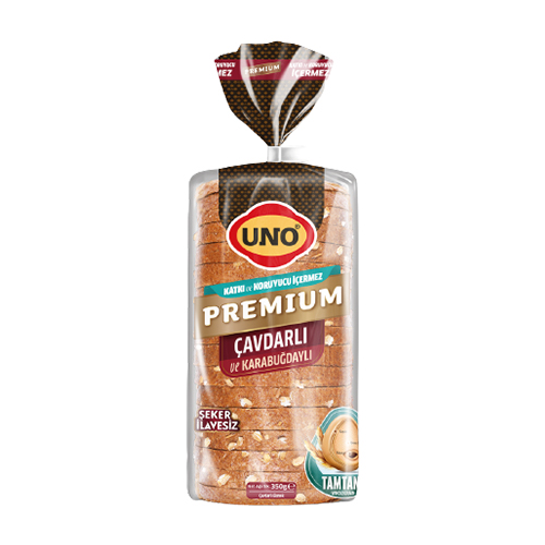 UNO Premium Çavdarlı ve Karabuğdaylı Ekmek (350 g)