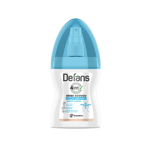 Defans Su Bazlı Sinek Kovucu Vücut Losyonu (100 ml)