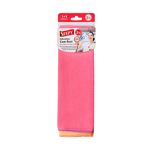 Stepy Mikrofiber Cam Bezi (2'li)