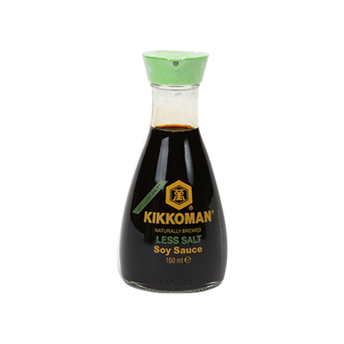 Kikkoman Soya Sos Oval Şişe Az Tuzlu (150 ml)