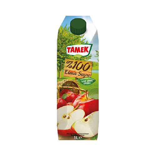 Tamek %100 Elma Suyu (1 L)