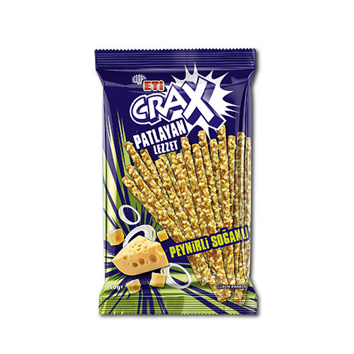 Eti Crax Patlayan Lezzet Peynirli Soğanlı (50 g)