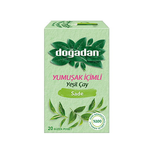 Doğadan Yeşil Çay Yumuşak İçimli (20'li)