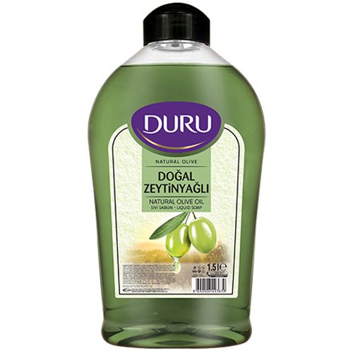 Duru Natural Olive Zeytinyağlı Sıvı Sabun (1,5 L)