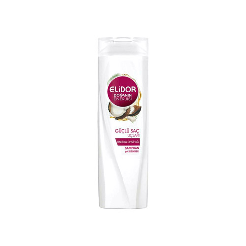 Elidor Güçlü Saçlar İçin Hindistan Cevizi Yağlı Şampuan (350 ml)
