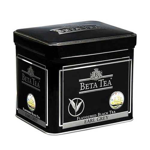 Beta Earl Grey Siyah Çay Teneke Kutuda (250 g)