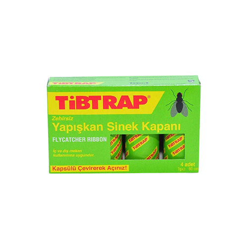 Tibtrap Yapışkan Sinek Kapanı (4'lü)