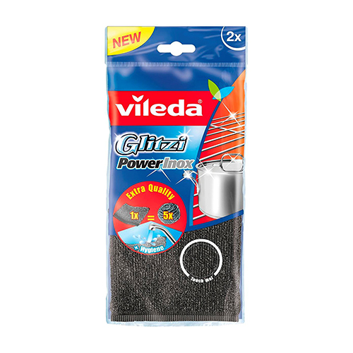 Vileda Power Pad Inox (2'li)