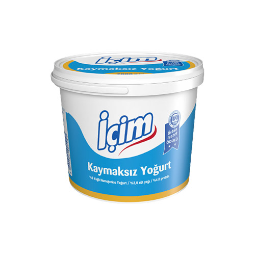 İçim Doğal Kaymaksız Yoğurt (2 kg)